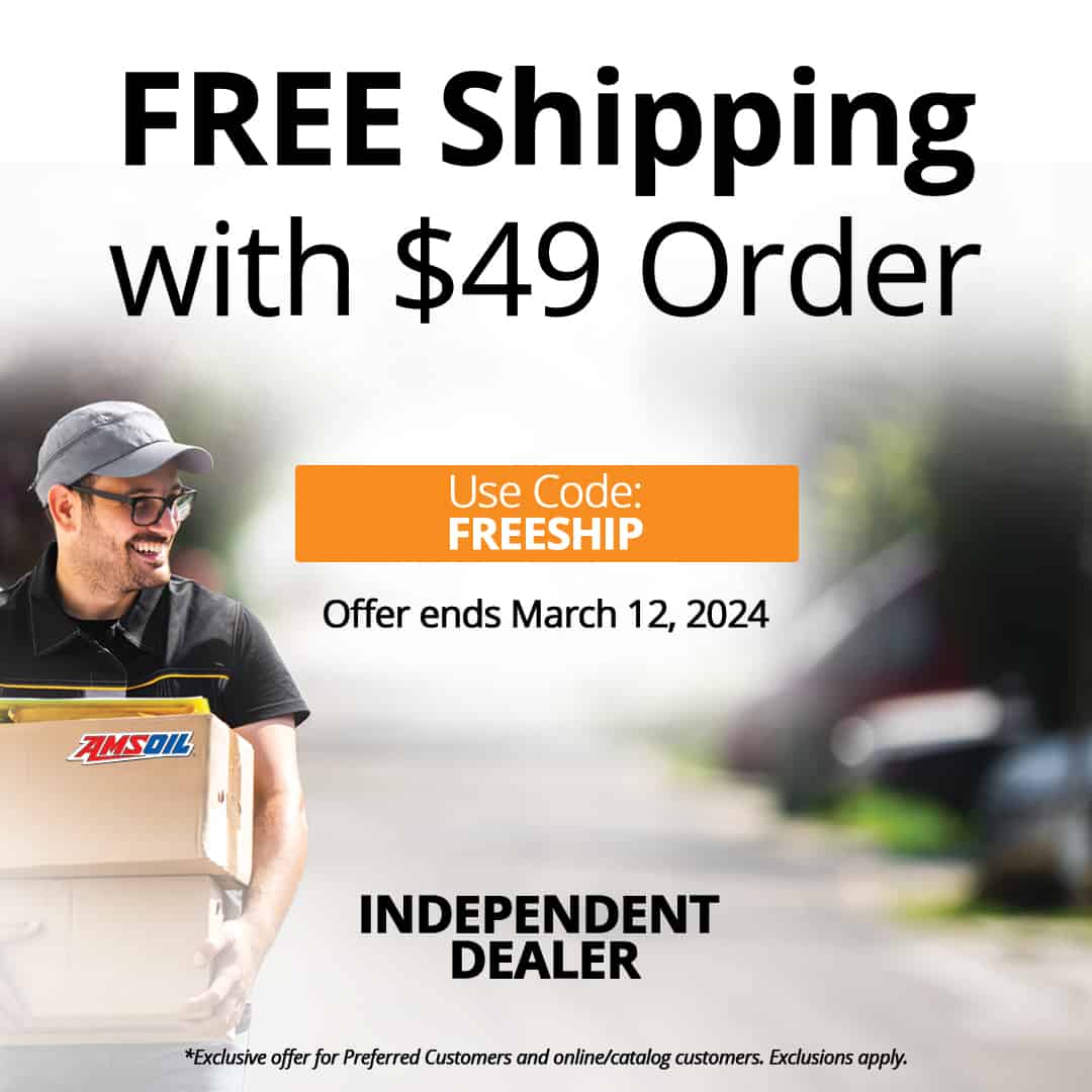 AMSOIL Free shipping with $49 order