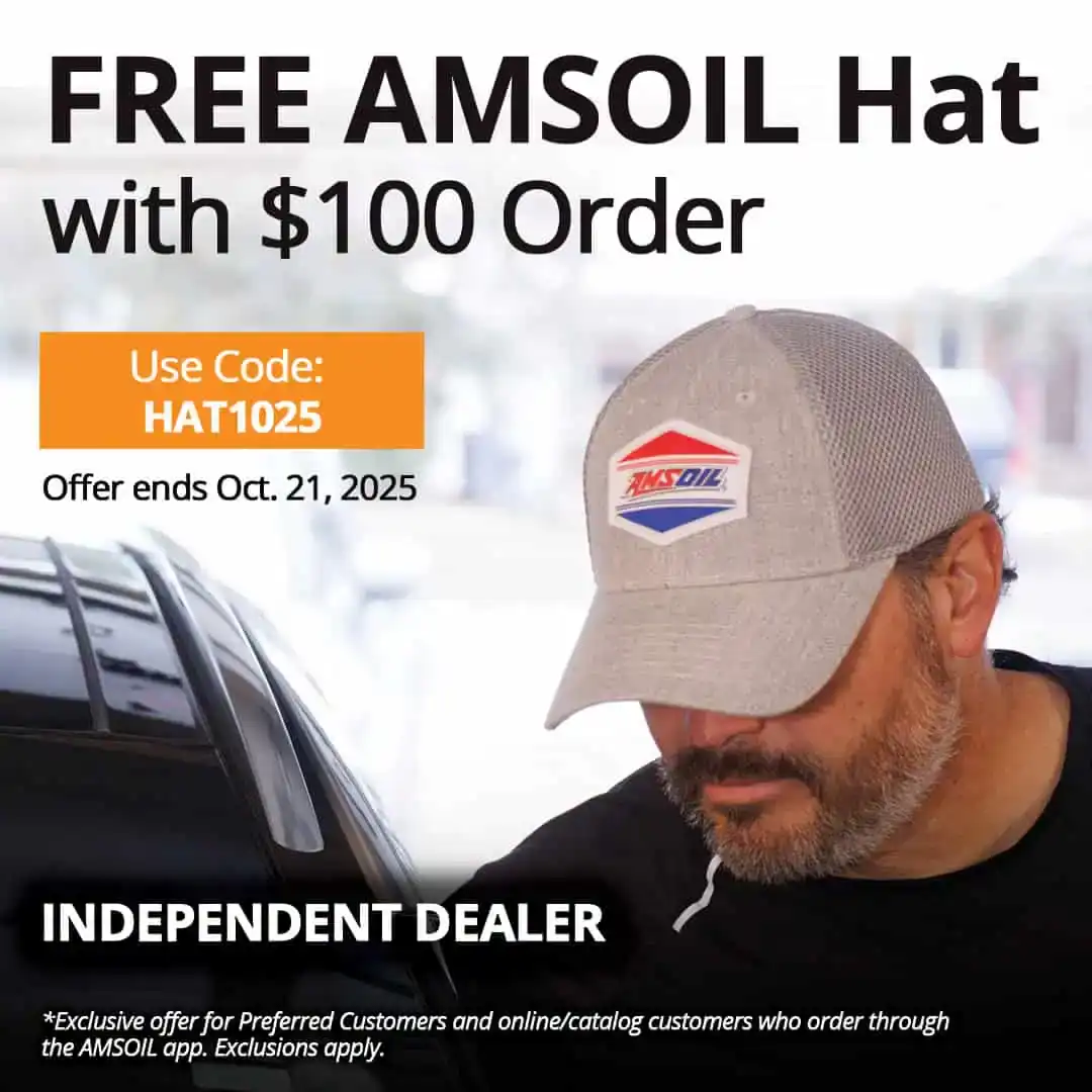 Free AMSOIL LED Headlamp With $125 Order