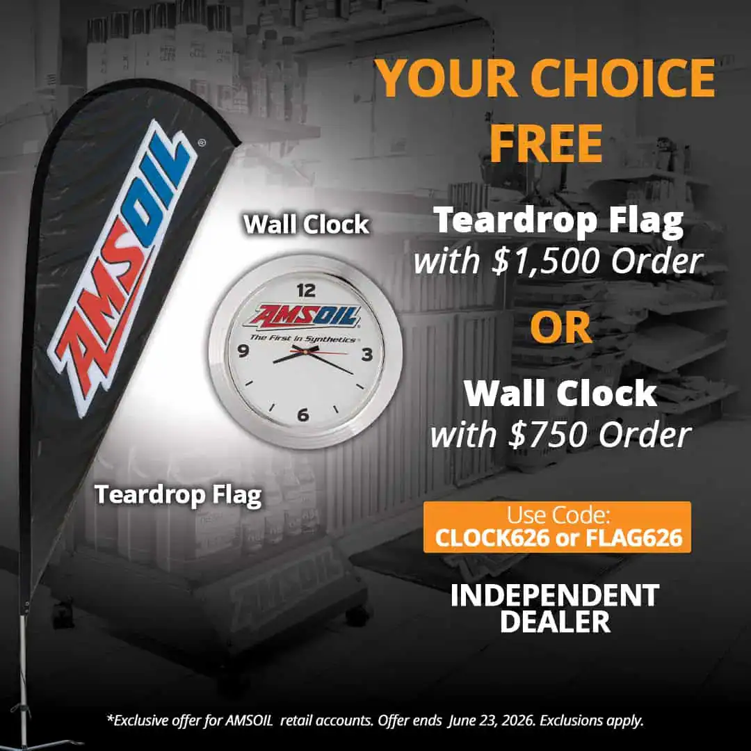 Free AMSOIL LED Headlamp With $125 Order Free AMSOIL LED Headlamp With $125 Order