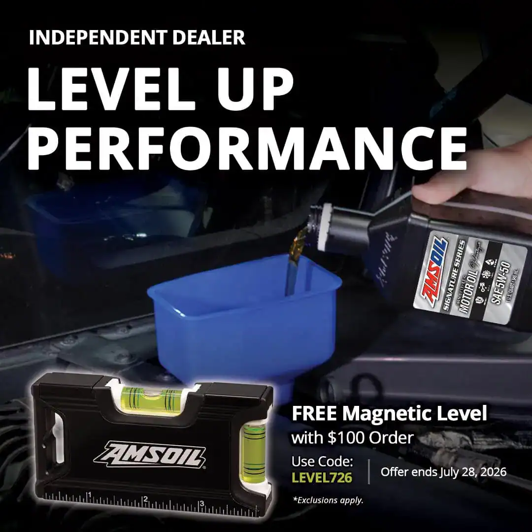 Free AMSOIL LED Headlamp With $125 Order