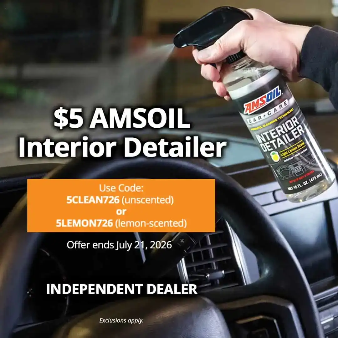 Free AMSOIL LED Headlamp With $125 Order