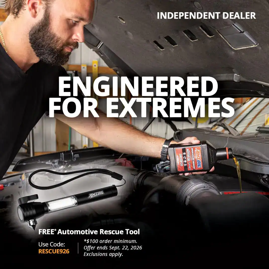 Free AMSOIL LED Headlamp With $125 Order